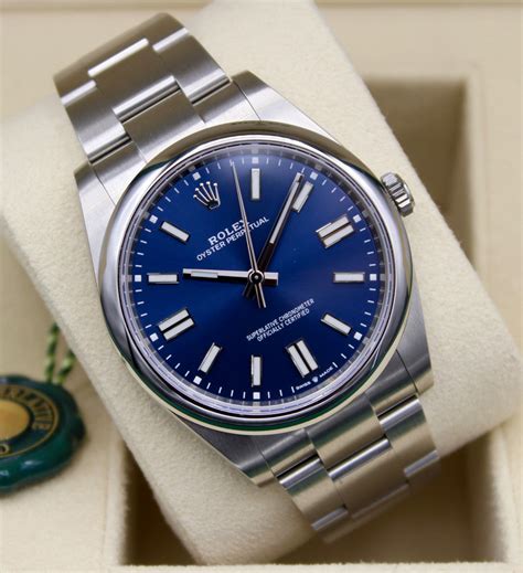 rolex oyster perpetual blue dial watch|rolex oyster perpetual prix.